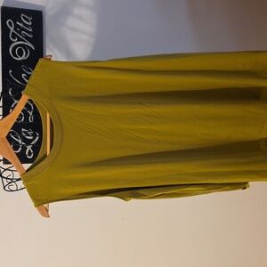 Tek Gear Olive Green Womens Top 3X (Christine #15)